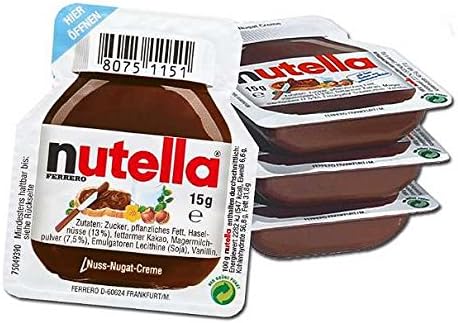 Ferrero Nutella Chocolate Hazelnut Spread Sachets, 15 Grams X Pack Of 4