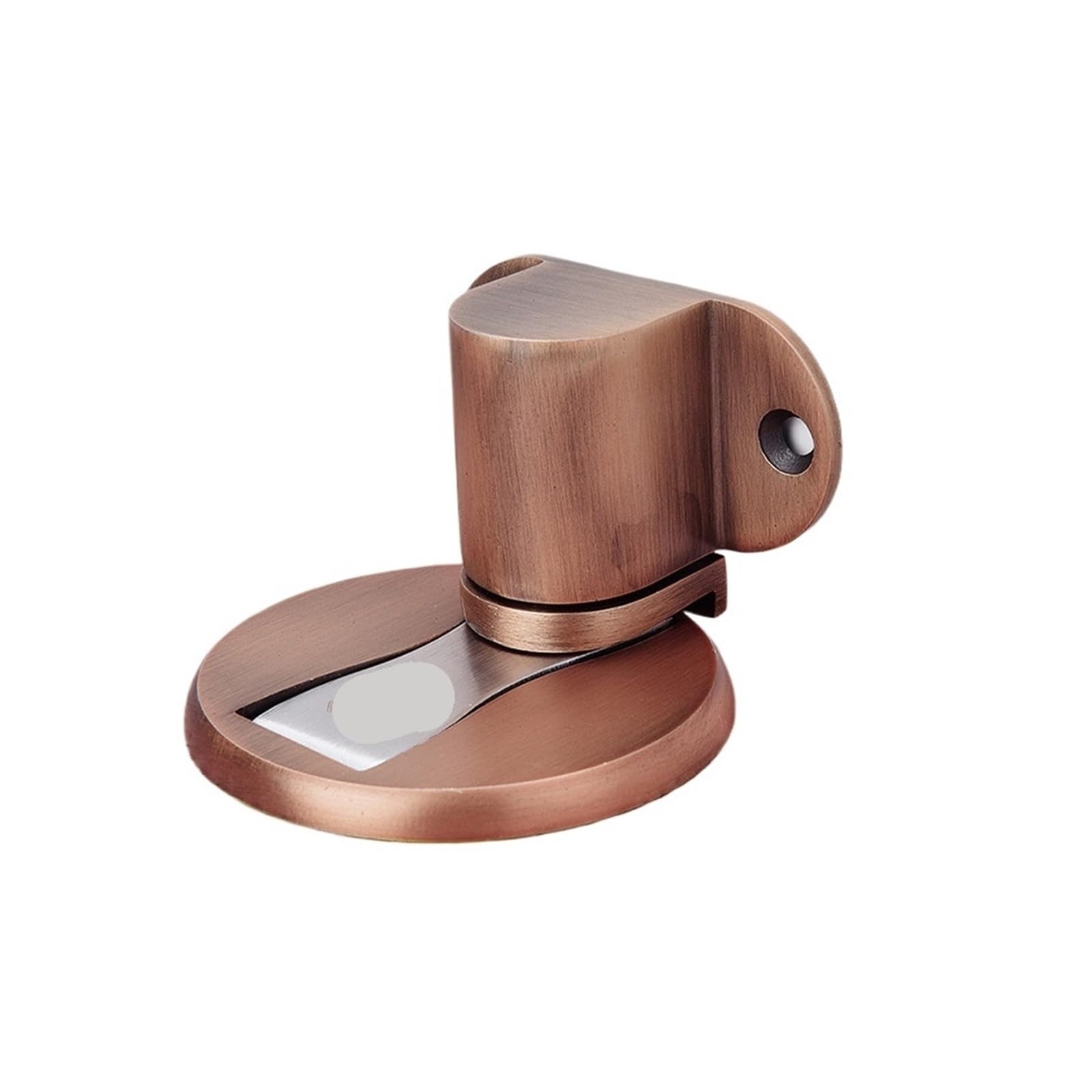 Kiddibubzi Style 04 Adjustable Door Holder Stainless Steel Magnetic Door Stopper Non-Punch Sticker Water-Proof Door Stop Furniture Door Hardware(Style 04)