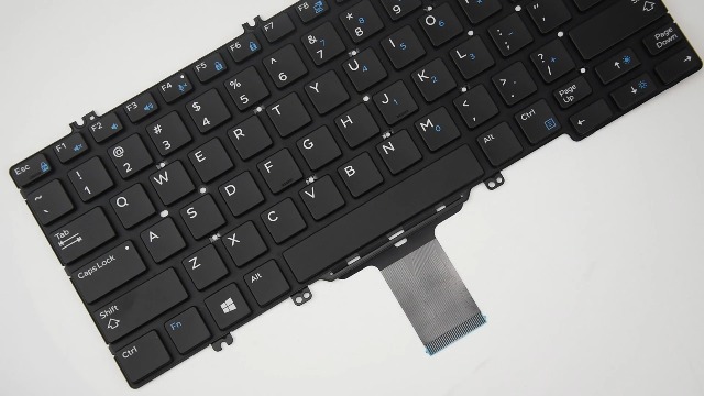 Clavier AZERTY Français Pour Dell Latitude 5280/5290/7280/7380 - Réf. 0H888T - Neuf