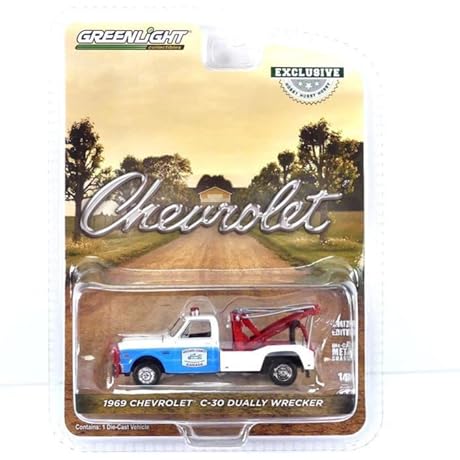 1:64 Scale Diecast 1969 Chevy C30 Dually Wrecker: Dukes of Hazzard General Lee