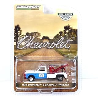 Greenlight 30324 1969 Chevy C-30 Dually Wrecker - Hazzard County Garage (Hobby Exclusive) 1:64 Scale Diecast