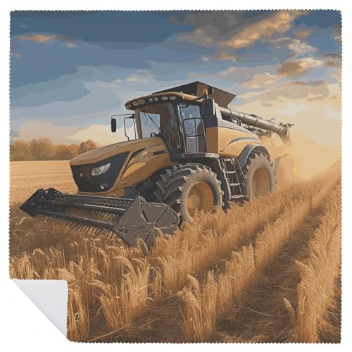 Servilletas de Tela Farm Tractor Harvest Pack x6 miniatura 6