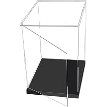10 20 30 40 50 60 70 cm Clear Acrylic Cubes for Display, Trophy Mask Gift Models Transparen Storage Box Protection Containers, Square Dust-Proof Case with Door50x50x76cm20x20x30in