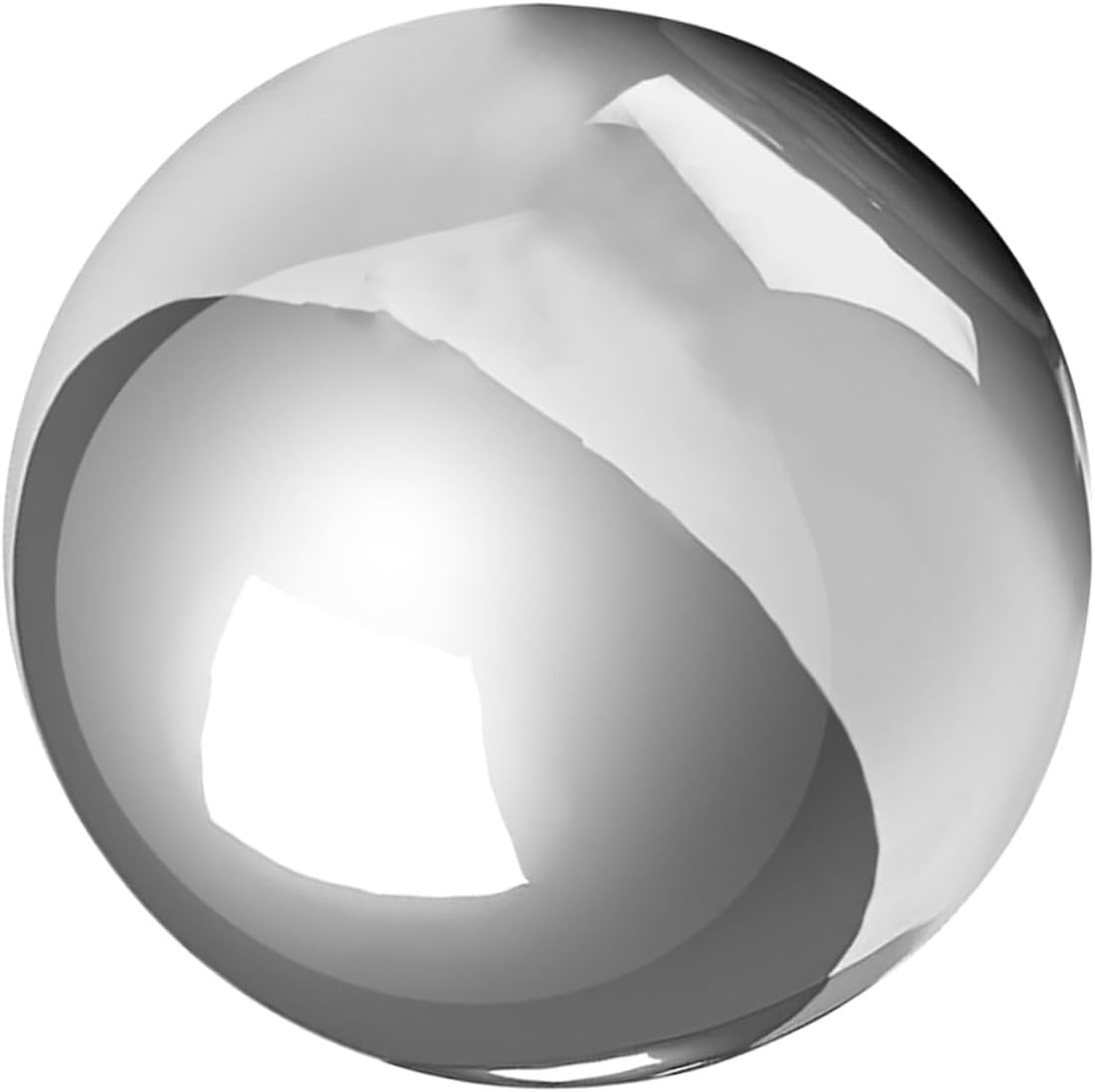 Stainless Steel Gazing Ball Decorative Mirror Sphere 11 Inch Polished Garden Globe Sphere Outdoor Patio Yard Reflective Metal Orbs for Home Décor