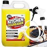5L Heavy Duty Kitchen Degreaser Strong Grease Removal For All Kitchen Surfaces With Convenient Long Hose Trigger (1)