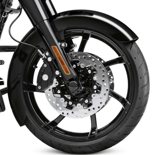Garde-boue avant d'emballage de moto enveloppant et profilé pour Harley Touring 09-23