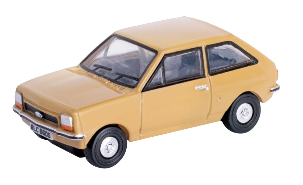 Oxford Diecast 1:148 Ford Fiesta Mk1 Nevada Beige Collectable model NFF002