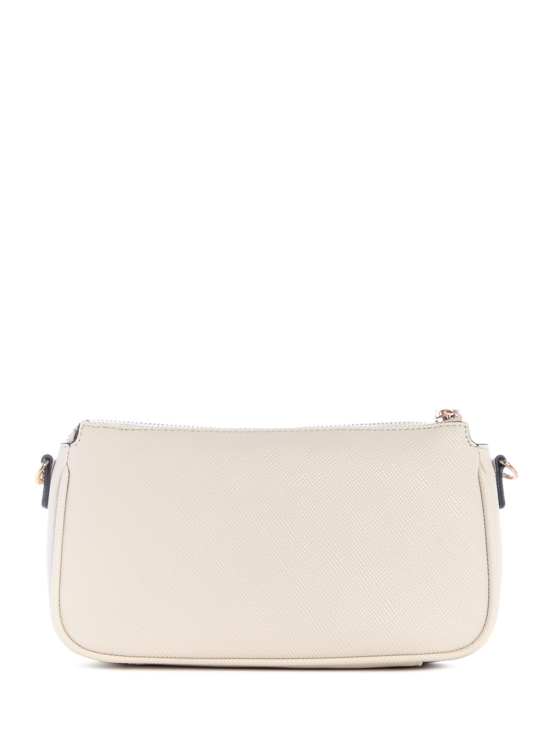 GUESS Noelle II Double Pouch Crossbody Bag Bone Ansicht 2