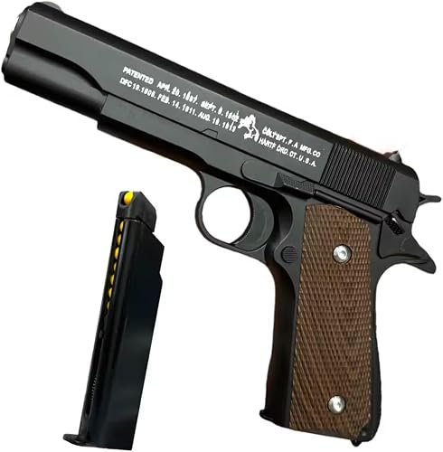 BB Gun 1911 Airsoft BB gun Classic Alloy and Metal Airsoft Gun with Plastic 6mm BB Bullet