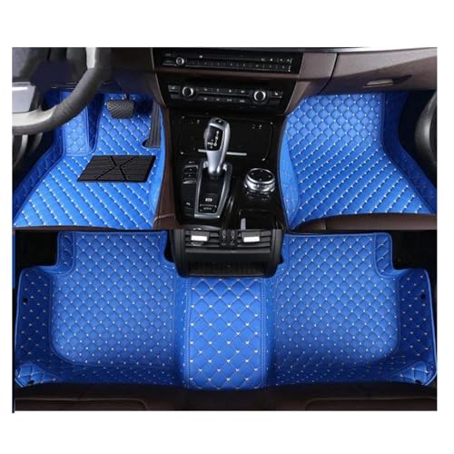 Tapis voiture de protection haut de gamme pour Lexus GS 2012-2022 bleu LHD