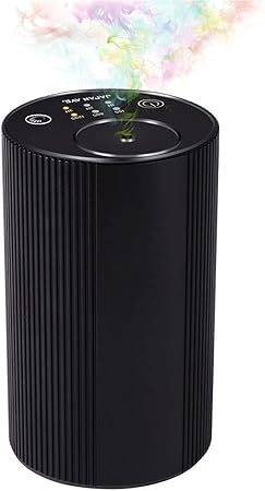 Amazon Japan Ave ジャパンアベニュー フレグランスディフューザー 車載 アロマディフューザー 車 オイル 芳香剤 噴霧式 ネブライザー式 水不要 コンプレッサー式 ディフューザー 静音 ミスト量調整 タイマー機能 Odoa オドア 詰め替え