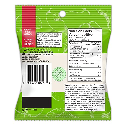 Gomitas Press'd Fruit con sabores a manzana verde, pera y durazno 100 g miniatura 2