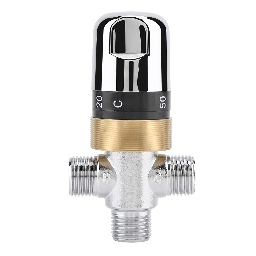 Buy Thermostatic Mixing Valve, G1/2in Bathtub Thermostatic Mixing Valve
