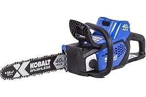 40V KOBALT 14-Inch Brushless Electric Chainsaw