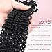 Human Hair Afro Kinky Bulk for Twist Braiding, Dreadlocks Extensions, Repair Locs,Afro Kinky Human Hair 1 Pack 50 Gram Natural Black Color 14 inches