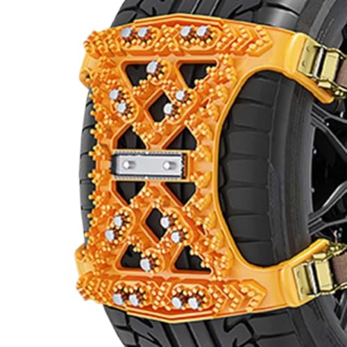 Chaînes de traction pour pneus de voiture avec système réglable anti-patinage