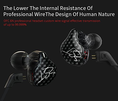 KINBOOFI KZ ZST in-Ear Earbud Headphones, Colour Balanced Hybrid Dual Driver Earphones - Image 4