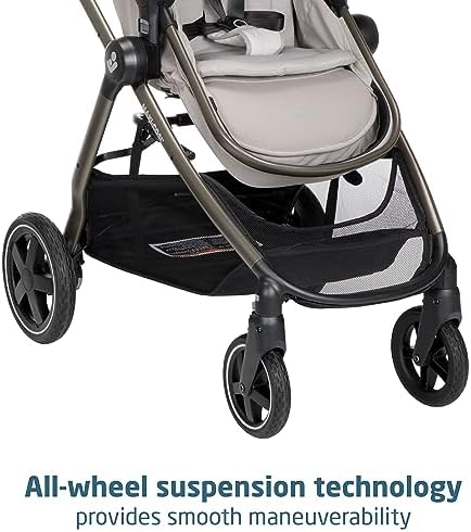 Maxi-Cosi Zelia 2 Luxe 5-in-1 Modular Travel System, New Hope Tan - 5
