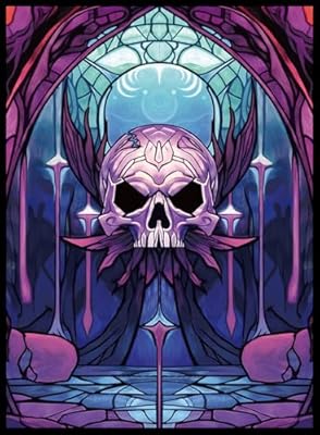 UAONO Fundas para cartas MTG 100 unidades - Swamp - Fundas de arte para mazo con protector transparente delantero y parte trasera texturizada mate, fundas para Magic The Gathering, Serie de Tierras | Ya disponible en tu tienda friki favorita! En mundofriki.es!