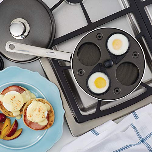 Farberware 20319 Farberware Nonstick Dishwasher Safe Egg Poacher Pan