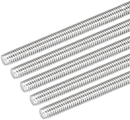 DMiotech 10Pack M3x150mm Fully Threaded Rod 304 Stainless Steel Right Hand Threads Rod Bar Studs Clamps and U-Bolts