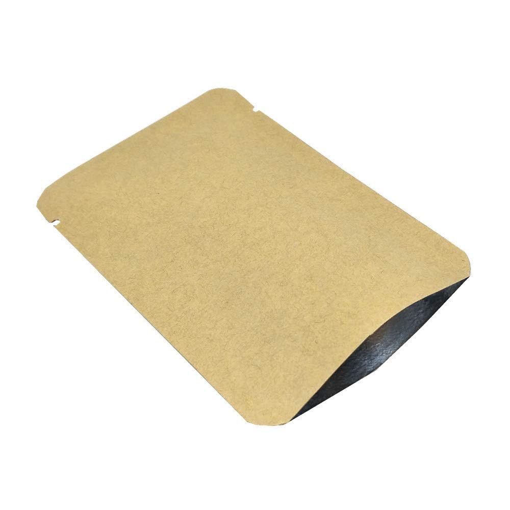 100 Bolsas Papel Estraza Cierre Vacío 18x26cm | Material de papel kraft, Almacenamiento de alimentos, Con muescas, Con abertura fácil de rasgar
