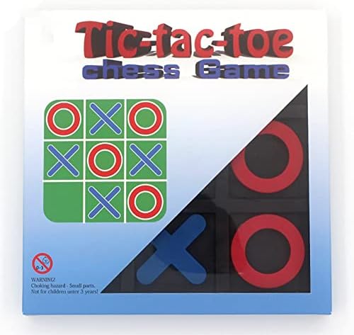 Tic Tac Toe Board Game,Tic Tac Toe Family Game, Classic Board Game, Classical Family Board Game,Children's Tic Tac Toe Game, Plastic tic tac Toe Game, Board Size 15 X 15 cm — view 3