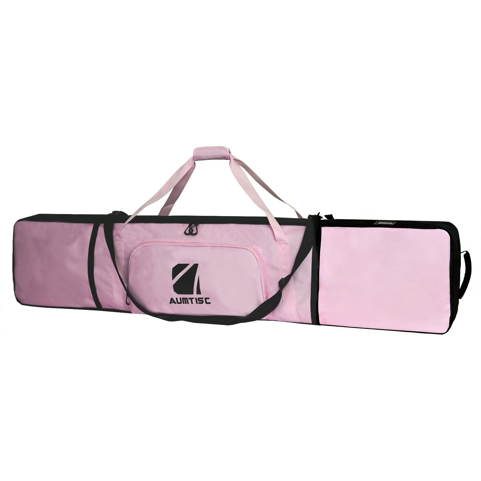 Snowboard Bag for Air Travel, Padded Snow Board Ski Bags with Ski Pole Gear Storage Pocket, Waterproof Snowboarding Bags with Shoulder Strap, Available Length in 156cm 166cm