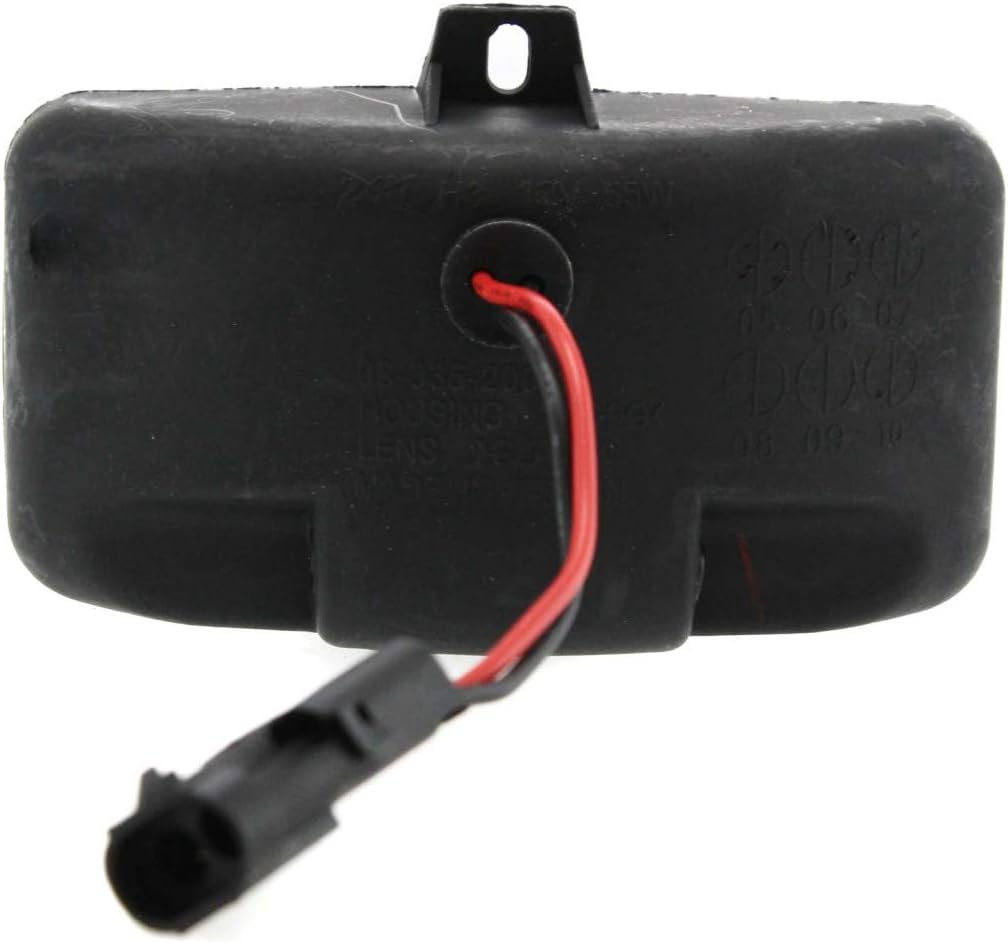 KarParts360 For Chevy C1500 / C2500 Fog Light Assembly 1988-1997 Driver OR Passenger Side | Single Piece | GM2596101 | 16502945