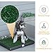 PawHut Welpentoilette Hundetoilette Hundeklo Welpen Hunde WC Kunstgras 51x63cm