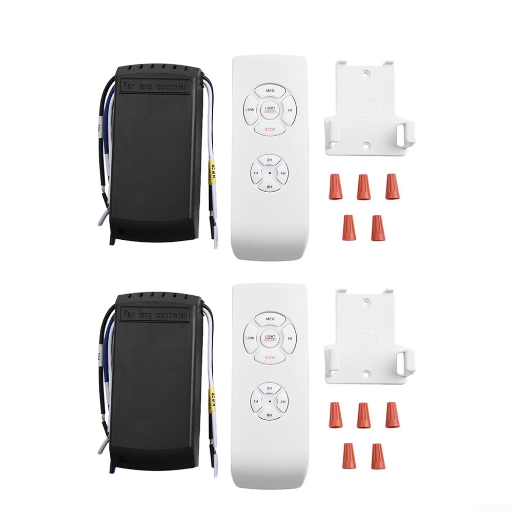 Ceiling Fan Controller, Smart Ceiling Fan Light Remote Control Kit Timing And Speed Remote Control, Fan Light Remote Receiver