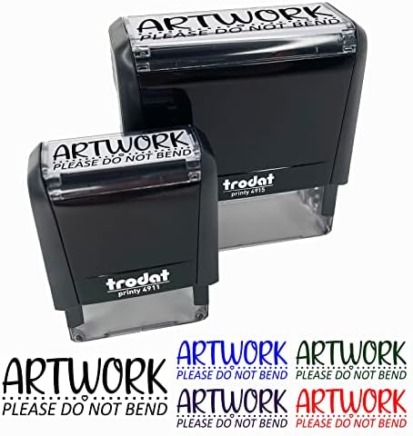 IDEAL 4911 Self-Inking Rubber Stamp With RED INK - SOLD Text For Quick Marking