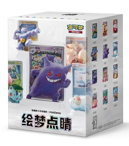 Original Simplified Chinese - 151 Blind Box Set - Random - Includes 2 Packs - 1 Foil Card - Gengar Machoke Dratini