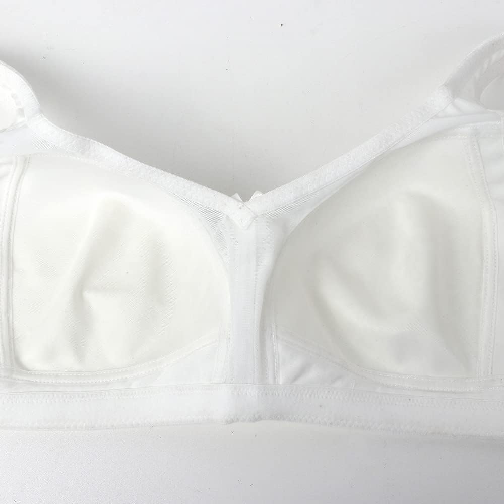 TELIMUSSTO Women's Full Cup Minimizer Bra Wide Straps Non Wired Non Padded Plus Size Comfort Everyday Bra