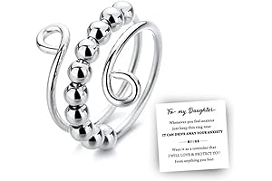 37 Jewelry Silver/Golden Anxiety Ring