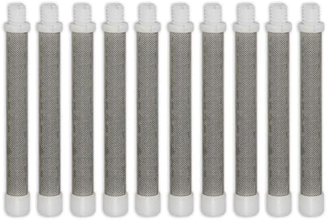 500-200-06 60 Malla Paquete de 10 filtros de pistola de pulverización sin aire para Wagner & Titan LX80 LX80 II