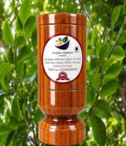 Image of Vijaysar Wood Glass 90 ml | Ayurvedic Pterocarpus Marsupium Herbal Tumbler | Vijaysar Ki Lakdi Ka Bija Glass for Sugar Care