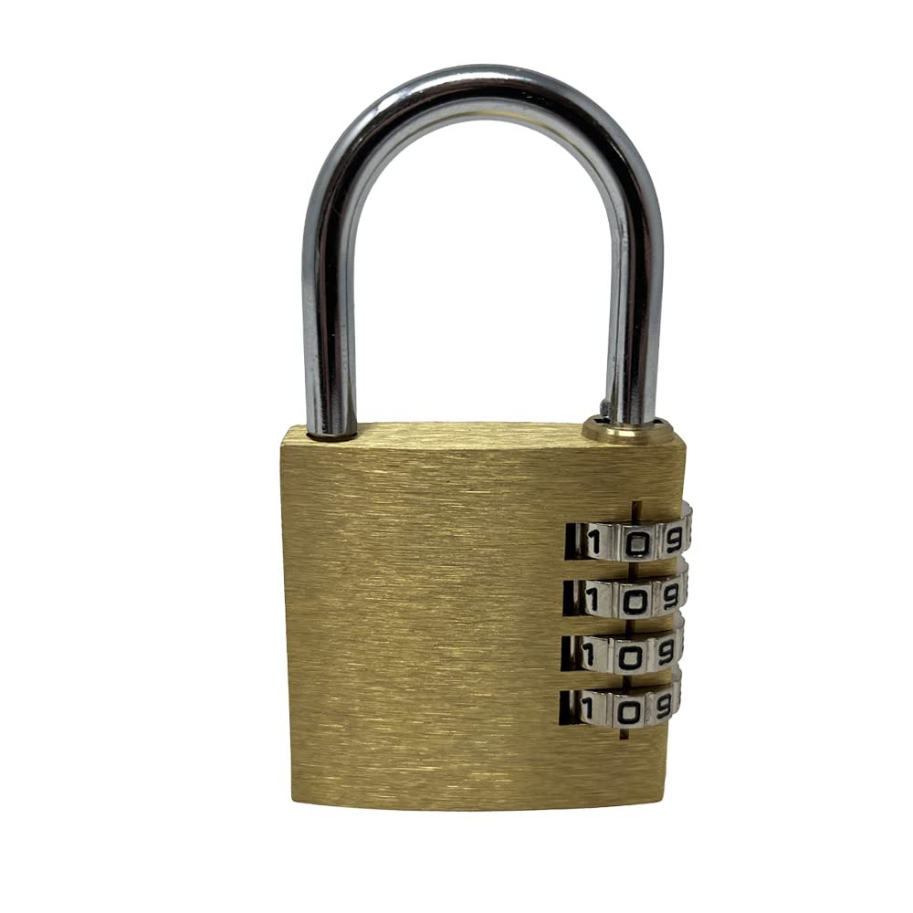 ZEROplus40mm Solid Brass Combination Padlock