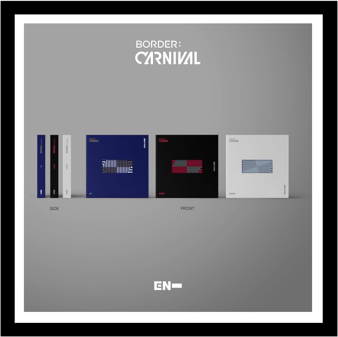 En-hypen - 2nd Mini Album Border : Carnival CD (3 versions SET)