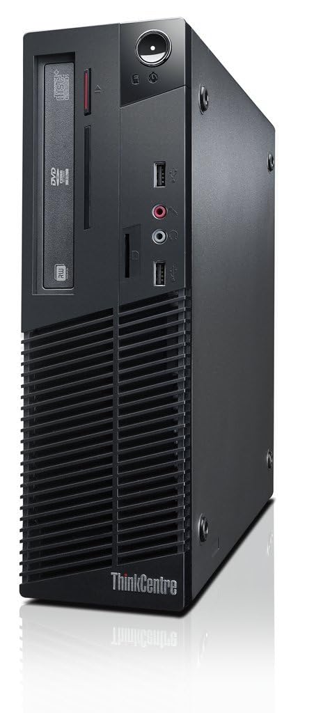 Lenovo ThinkCentre M73 Small Desktop Computer PC, Intel Core i3-4130, 8 GB RAM, 256 GB SSD, WiFi, Bluetooth, tastiera US QWERTY Windows 11 Pro (ricondizionato)