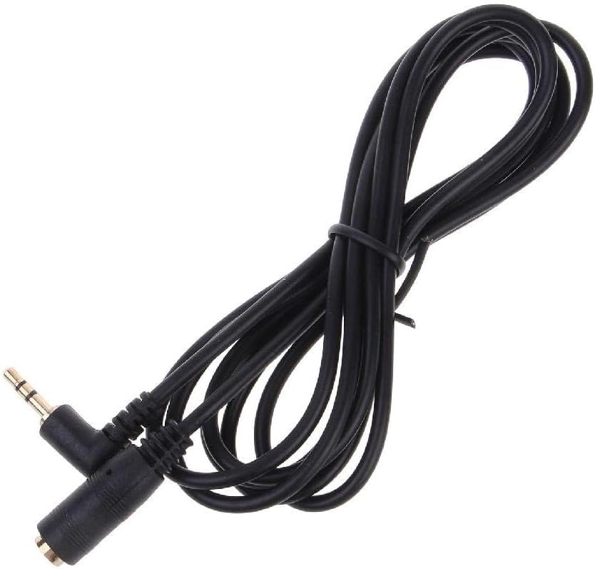 90 Degree 2.5mm Extension Cable Male to Female AUX Cable
