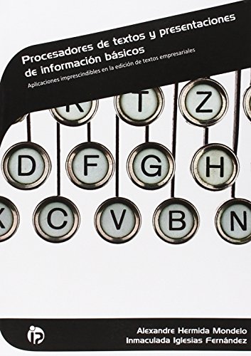 Portada de Procesadores de Textos y Presentaciones de Informacion Basicos