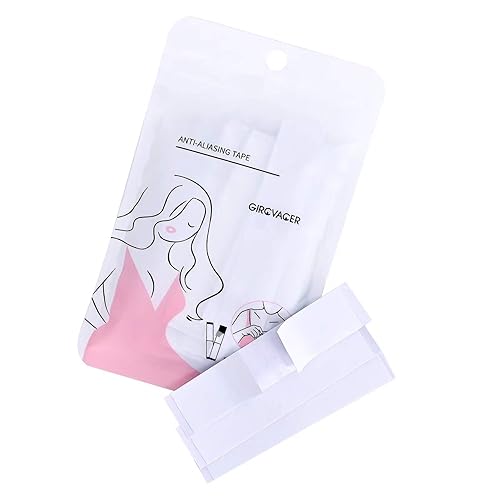 Jedroc Paquete de 72 tiras de cinta de piel y cinta de ropa para mujer cinta de ropa para el cuerpo cinta de tela de doble cara para ropa cinta