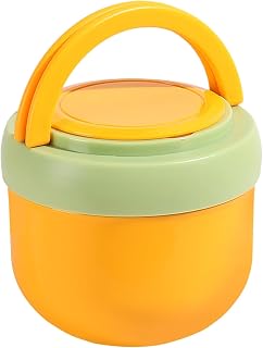 Thermal Food Container - Vacuum Insulated Food Jar | Wide Mouth Lunch Container | Stainless Steel Insulated Lunch Flask | Business Picnic School Home Camping Road Trips Leak Proof With Spoon