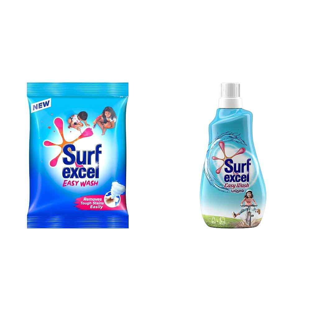 Surf Excel Easy Wash Detergent Powder 1.5 kg, Washing Powder that