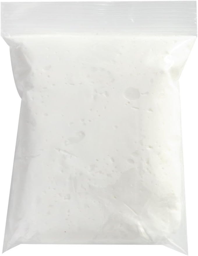 Soft Clay,LtrottedJ Baby Air Drying Soft Clay Handprint Footprint Imprint Casting Fingerprint 30g (White)