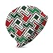Unisex Beanie Hat Warm and Cozy Repeated Creative Puzzle Mosaic 3D Kids Fashion Beanie Caps Suitable For Children Aged 3-15