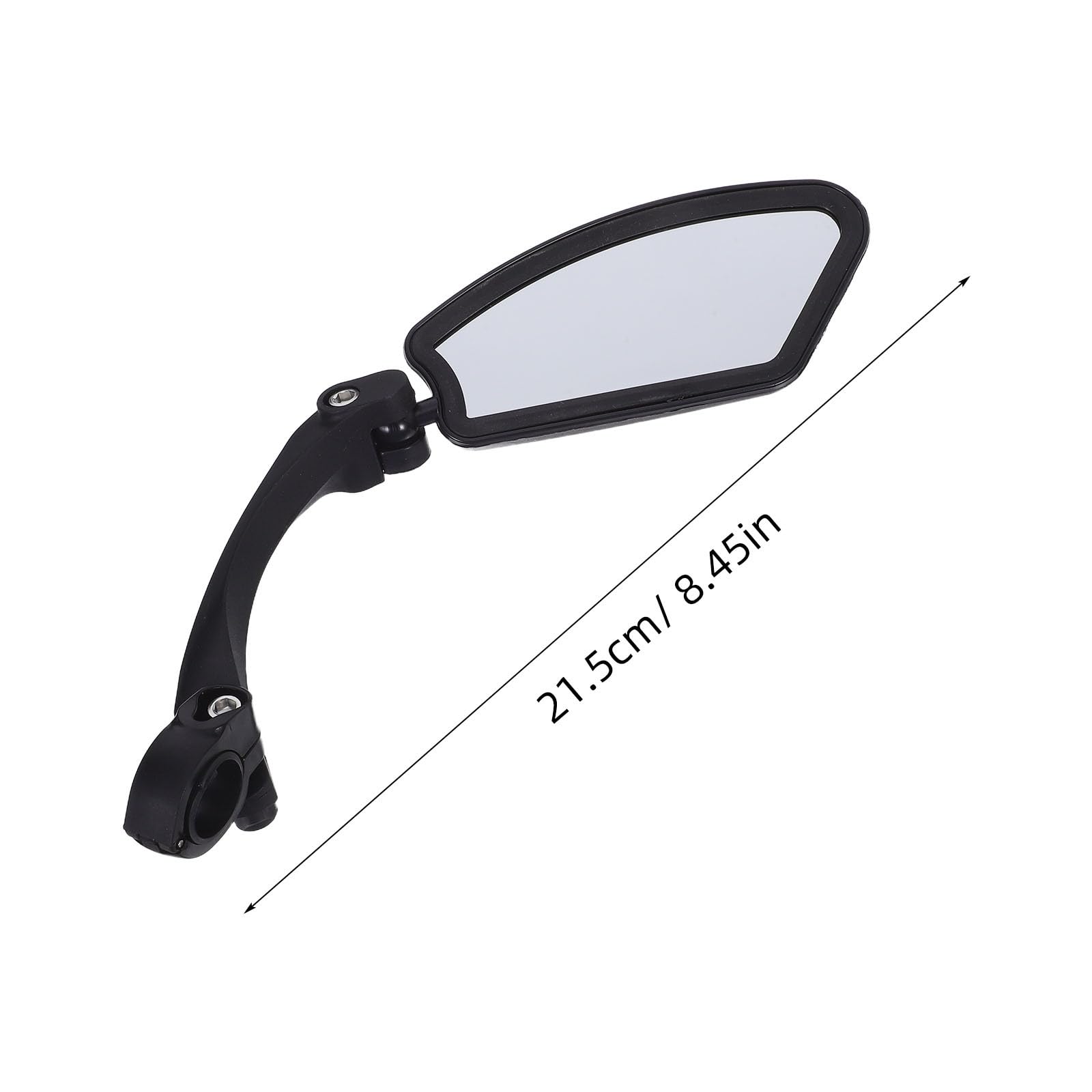 BESTonZON 2 Sets Universal-Motorradspiegel, Lenker, Rückspiegel, 360 ° verstellbar, seitliches Moped-Zubehör für Fahrrad, Roller, ATV, Cruiser, Dirtbike
