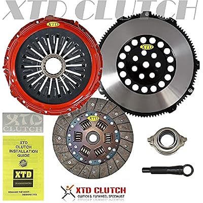 Xtd Stage 2 Clutch & Chrome Moly Flywheel Kit Compatible With Evolution Evo 4 5 6 Jdm