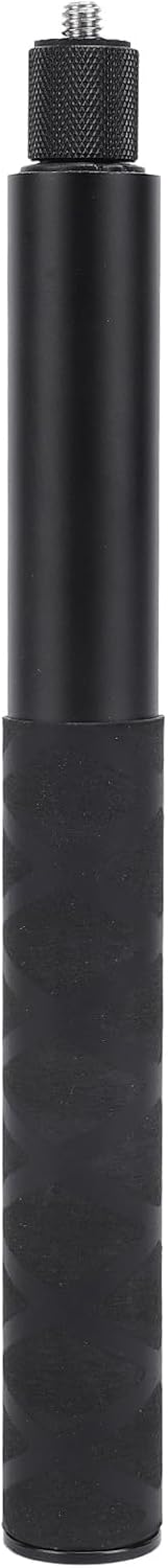 Selfie Stick, 7 Section Adjustable Action Camera Extension Pole with 1/4in Thread and Screw Hole, 23.5 to 120cm Portable Extension Rod for Panoramic Camera